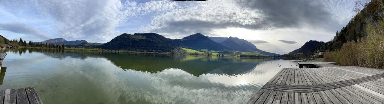 Ferienhaus Kaiserblick - Fewo2 Walchsee Εξωτερικό φωτογραφία