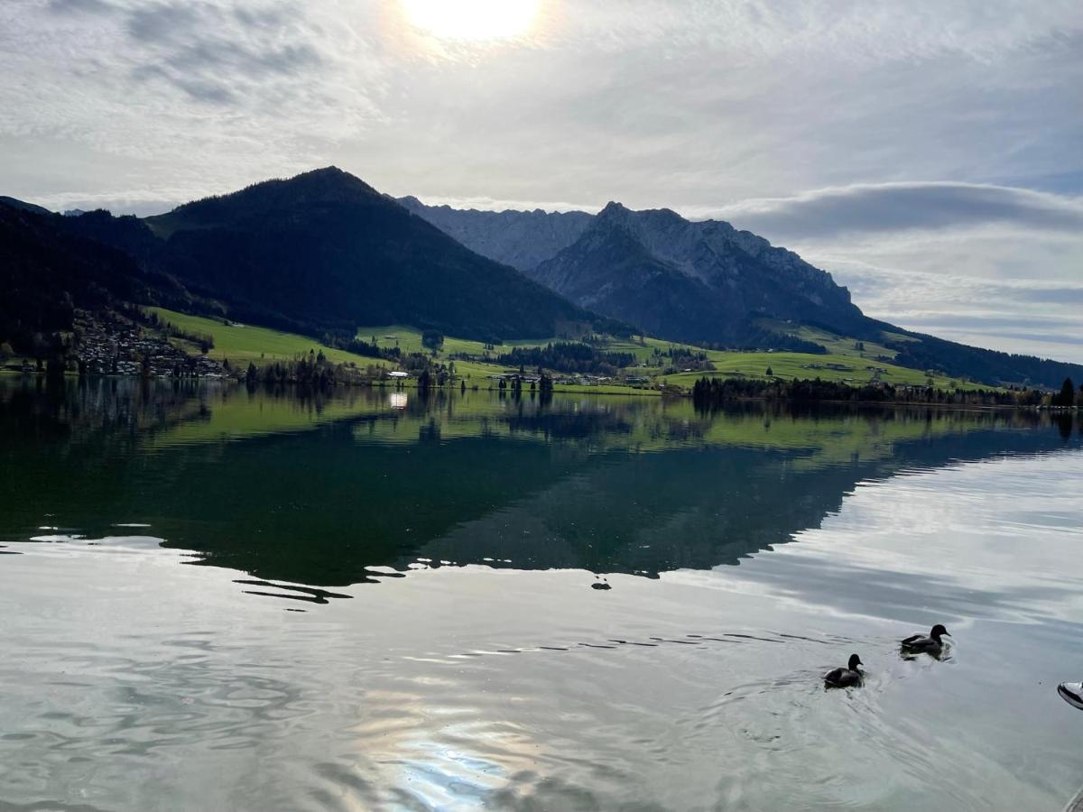 Ferienhaus Kaiserblick - Fewo2 Walchsee Εξωτερικό φωτογραφία